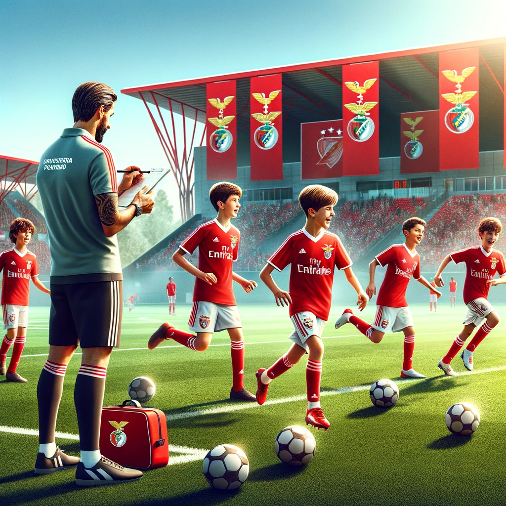 Joining S.L. Benfica Youth Football Academy Trials